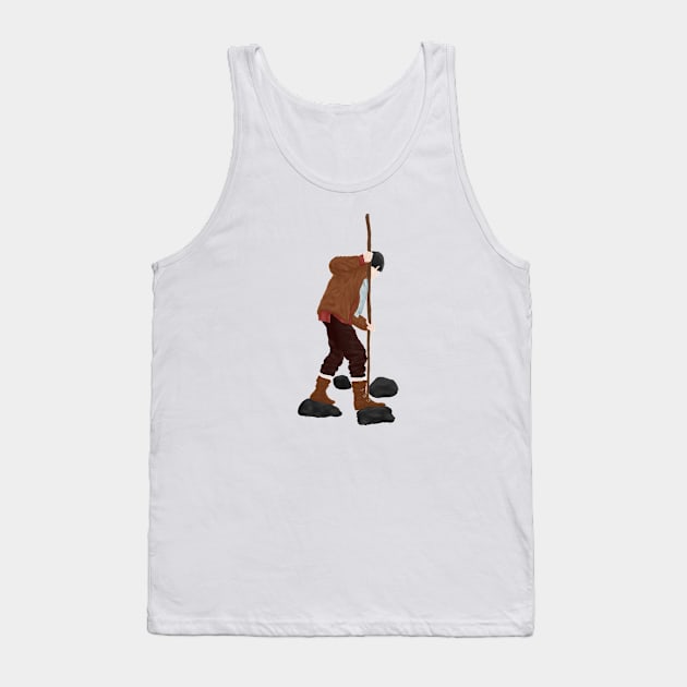 Merlin Fishing (transparent) Tank Top by alxandromeda